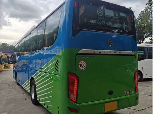 Autobús usado de 40 asientos de la edición de dragón dorado de fabricación china con dimensiones generales L x W x H de 12000 × 2550 × 3820 mm