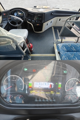Autobús Eléctrico Tipo 48 plazas de segunda mano, de Golden Dragon, de 2018, con vía trasera de 1860