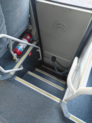 Autobús Eléctrico Tipo 48 plazas de segunda mano, de Golden Dragon, de 2018, con vía trasera de 1860