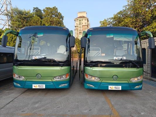 Autobús Eléctrico Tipo 48 plazas de segunda mano, de Golden Dragon, de 2018, con vía trasera de 1860