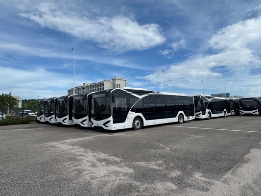 Autobús urbano de segunda mano, nuevo, de 30 plazas, 12 metros, eléctrico puro Zonson