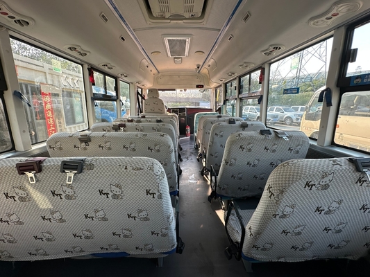 Autobús escolar diesel amarillo de segunda mano, estándar nacional de emisiones IV, hecho en China