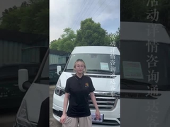 Furgoneta Jiangling Transit CN-4 diésel de 14 plazas de segunda mano con una velocidad de 145 kilómetros por hora